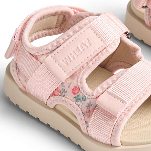 Сандалии Wheat "Mandy Powder Flowers and Seashells", пляжный букет